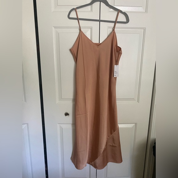 knix Dresses Knix Papaya Slip Dress Pink Champagne Nwt Poshmark